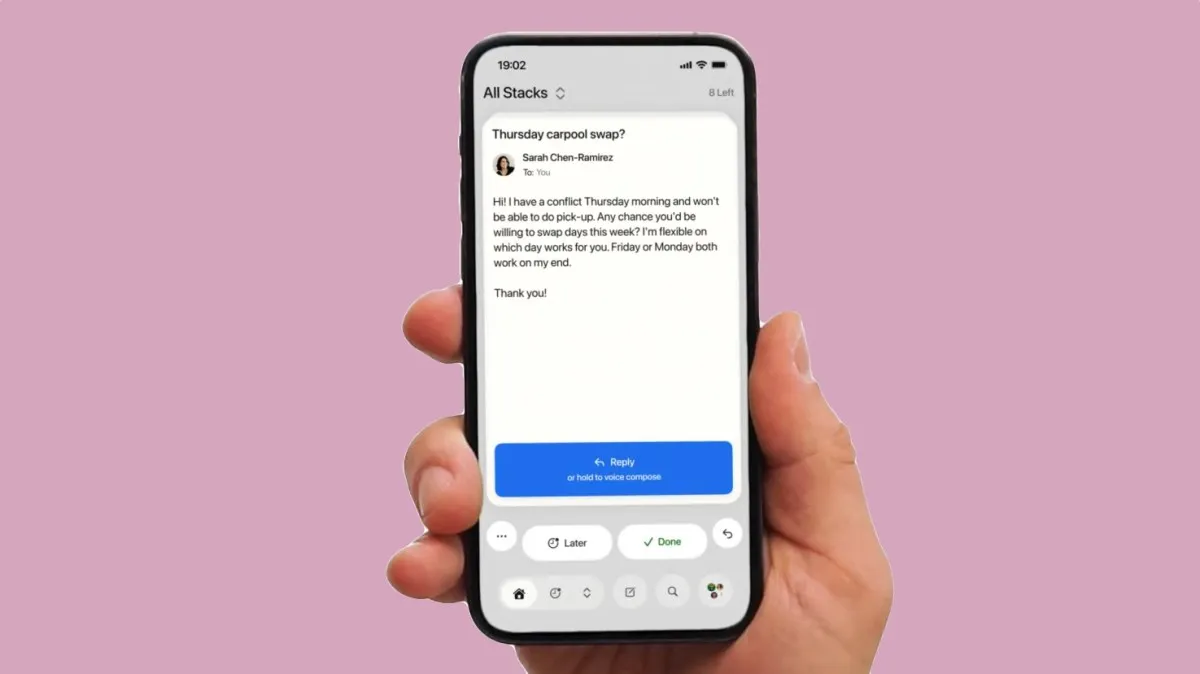 Tinder Tarzı E-posta Uygulaması
