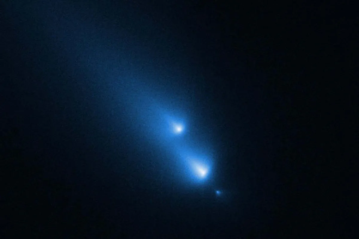 Hubble ile Gizemli Kometinin Parçalanması Yakalandı