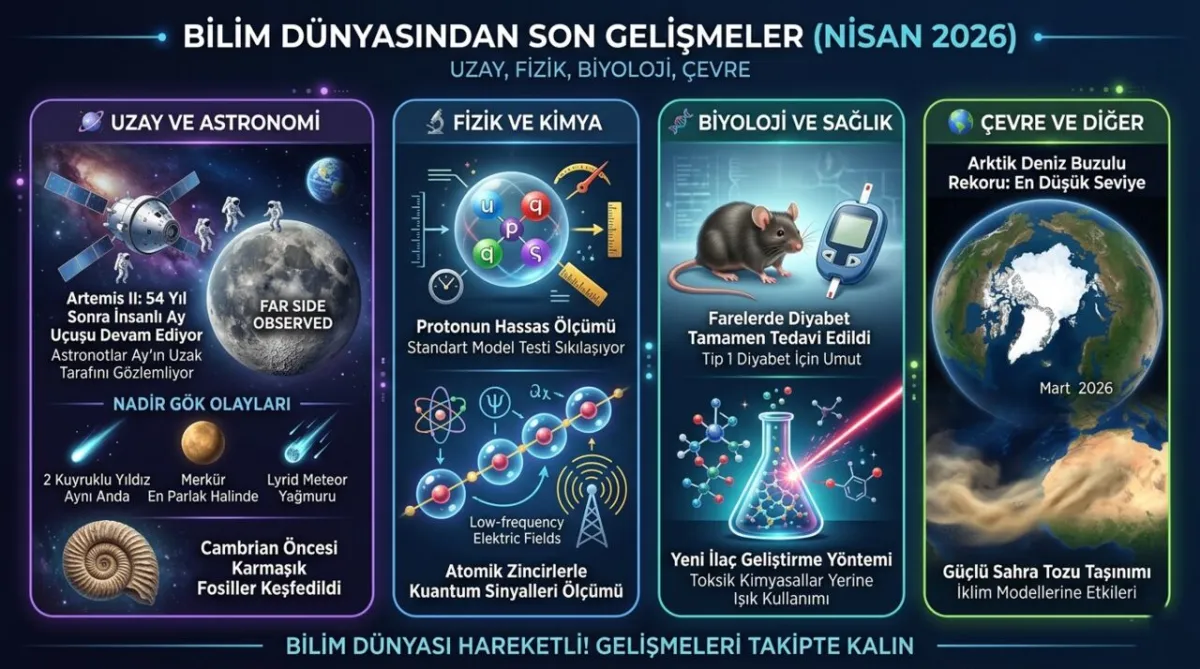 5 Nisan 2026 Bilim Haber Bülteni