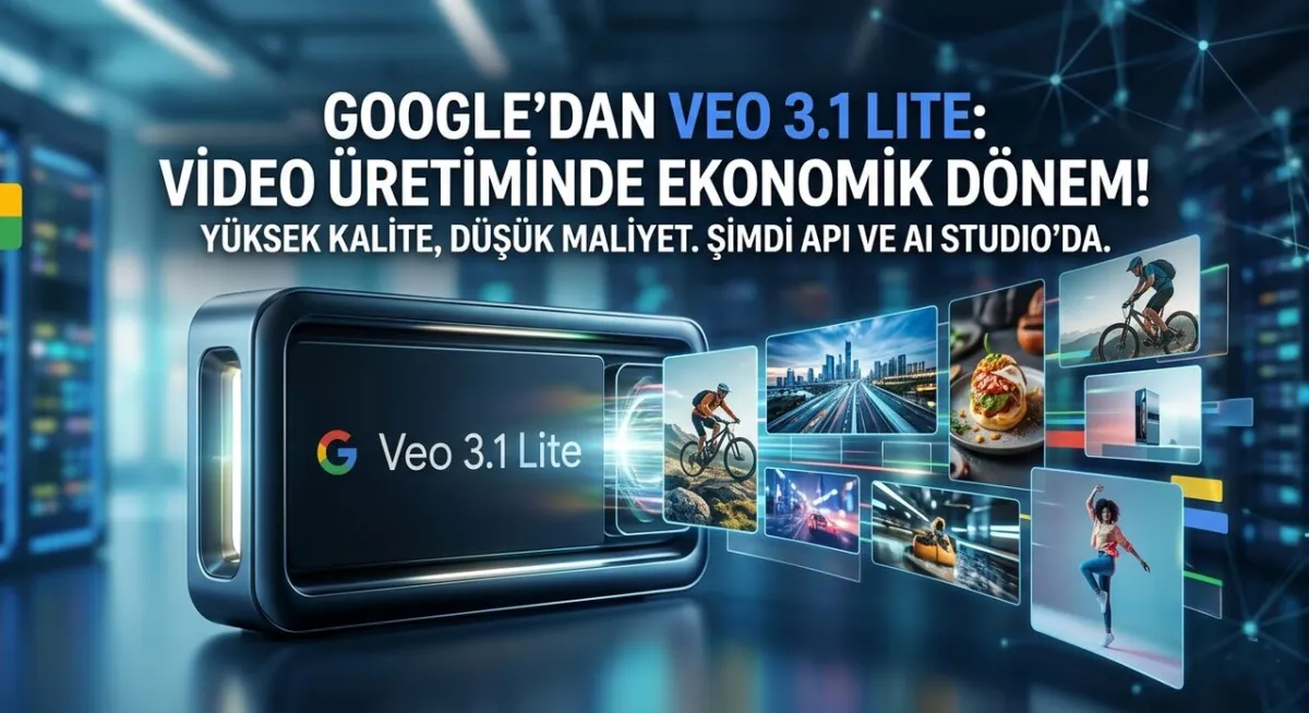 Google’dan Video Üretiminde Yeni Dönem: Veo 3.1 Lite Duyuruldu!