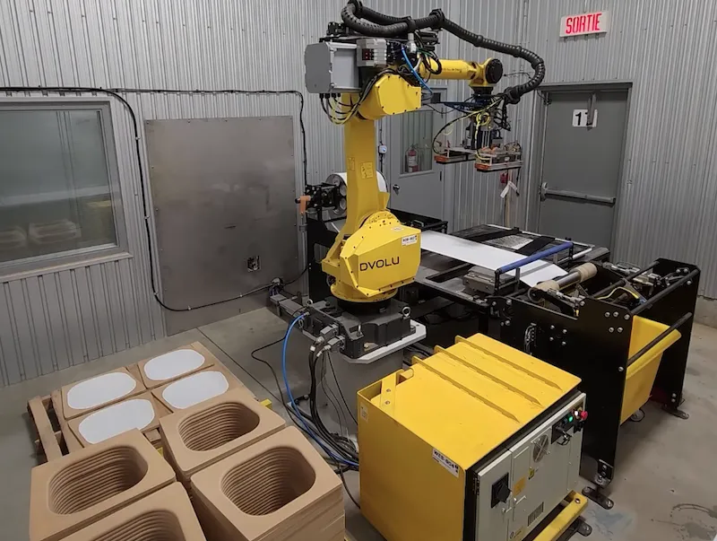 Fanuc Robotları Mobilya Üretiminin En Zor İşini Otomatize Ediyor