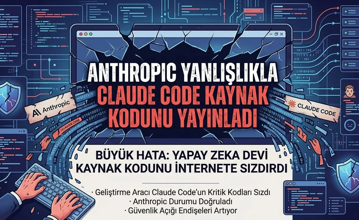 Anthropic, Claude Code Kaynak Kodunu Yanlışlıkla Yayınladı